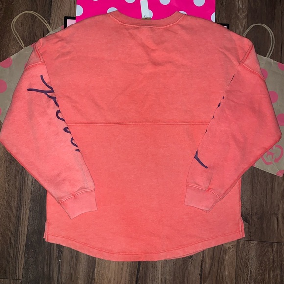 NWT VS PINK Size SMALL Varsity Campus Crew Sweatshirt. - Picture 6 of 7